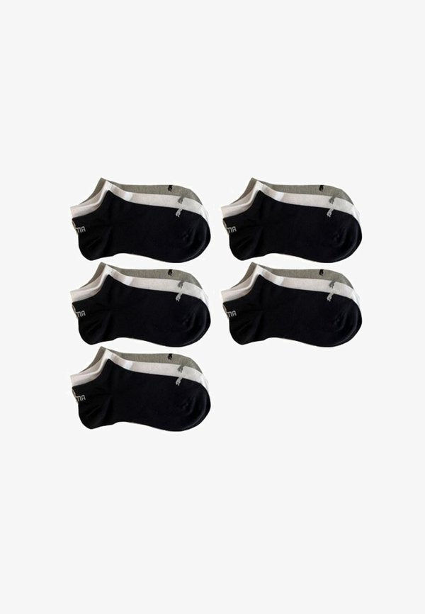 Puma 15 PACK  - Sneaker socks - black grey white