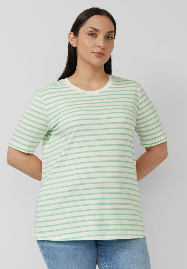 s.Oliver Print T-shirt - grün