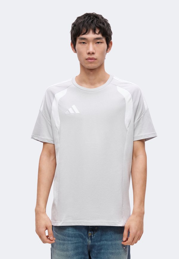adidas Performance TIRO26 LEAGUE TEE - Print T-shirt - team light grey/white