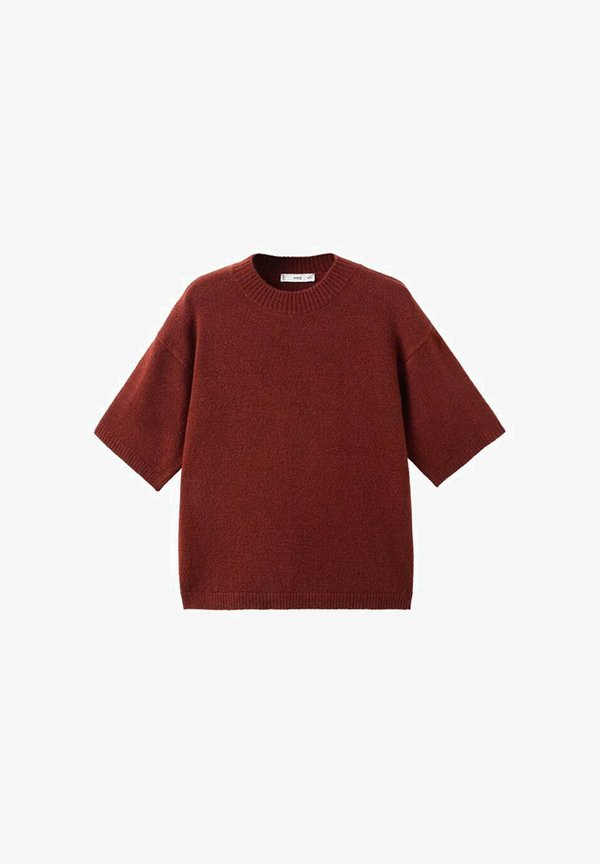 Mango Basic T-shirt - brown