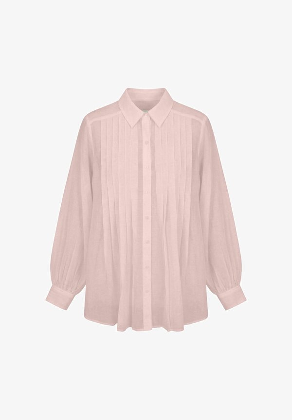Vero Moda VMMATHILDA - Button-down blouse - pink dogwood