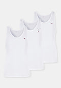 Tommy Hilfiger SIGNATURE CTN ESS 3P TANK TOP PACK OF 3 - Undershirt - white