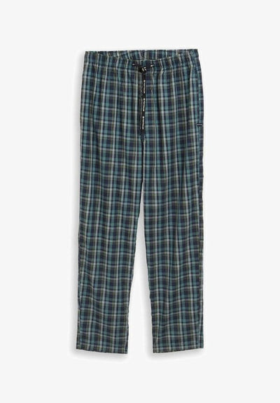 TOM TAILOR Pyjama bottoms - blue medium check