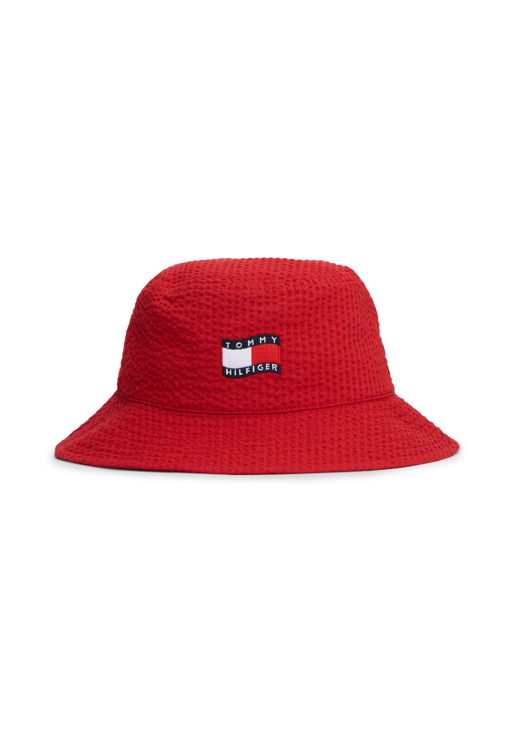 KIDS' WAVY FLAG SEERSUCKER BUCKET HAT Media 1