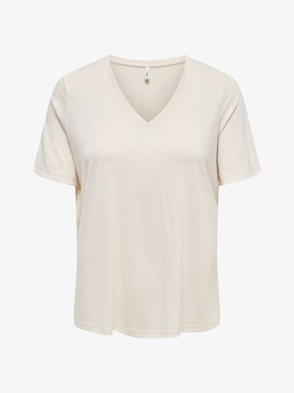ONLY T-SHIRT ONLKIA T-SHIRT - Basic T-shirt - birch
