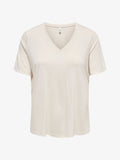 ONLY T-SHIRT ONLKIA T-SHIRT - Basic T-shirt - birch