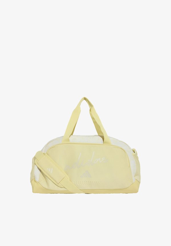 adidas Performance ADIDAS WOMAN DEFENDER ALLOVER GRAPHIC DUFFLE S - Holdall - dual yellow/orbit grey