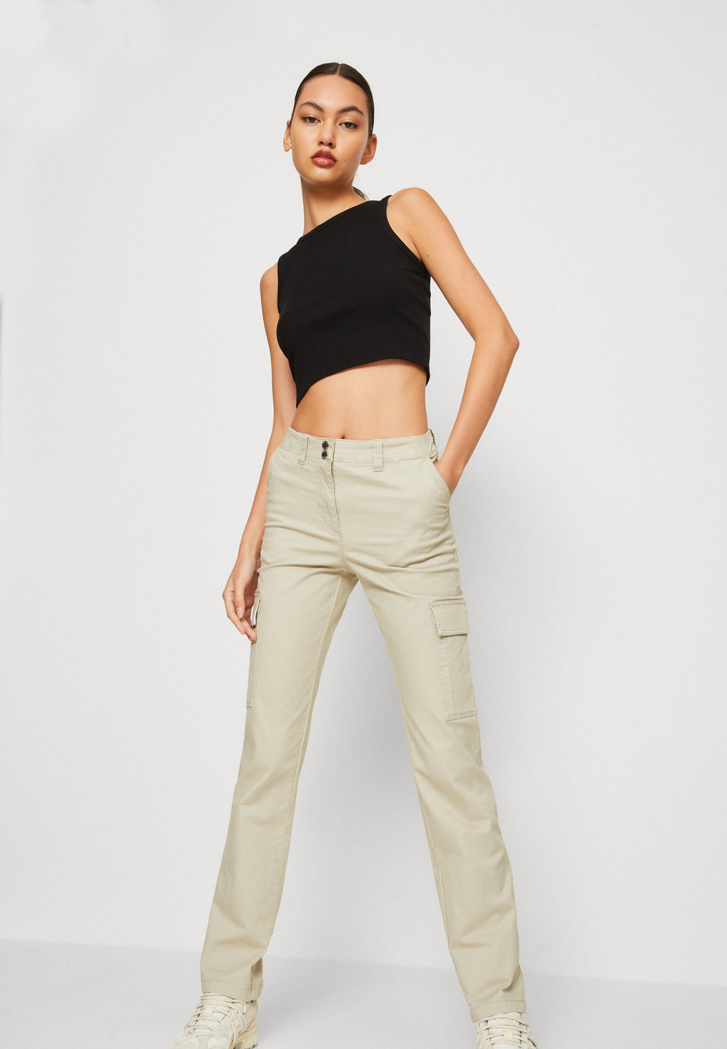 Weekday BRENDA SLIM CARGO TROUSER