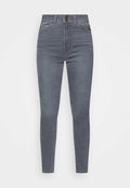 Levi's® MILE HIGH TAB - Jeans Skinny Fit - grey slumber