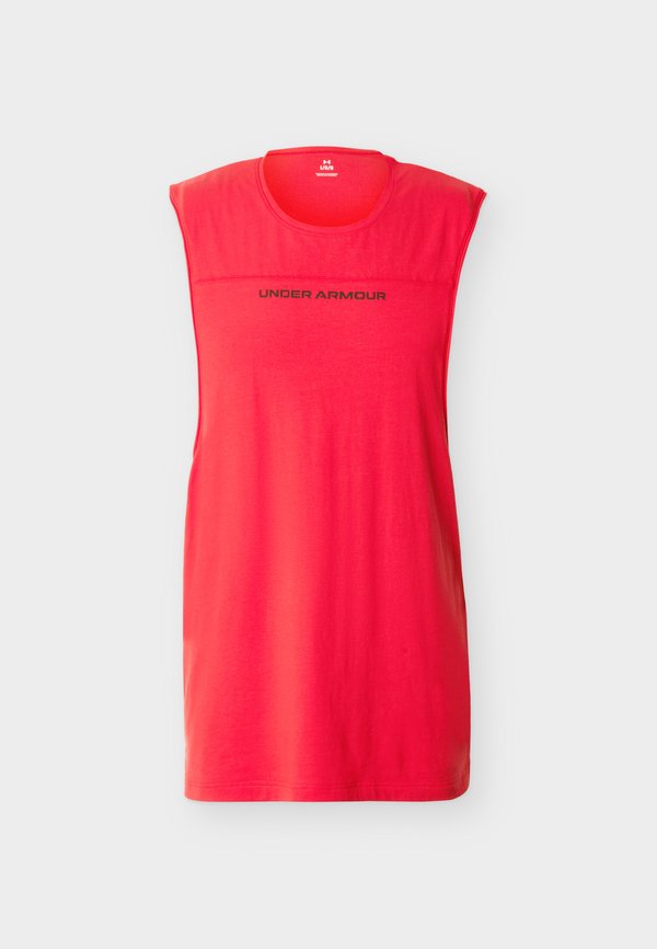 Under Armour HOOPS TRAINING - Top - red/black