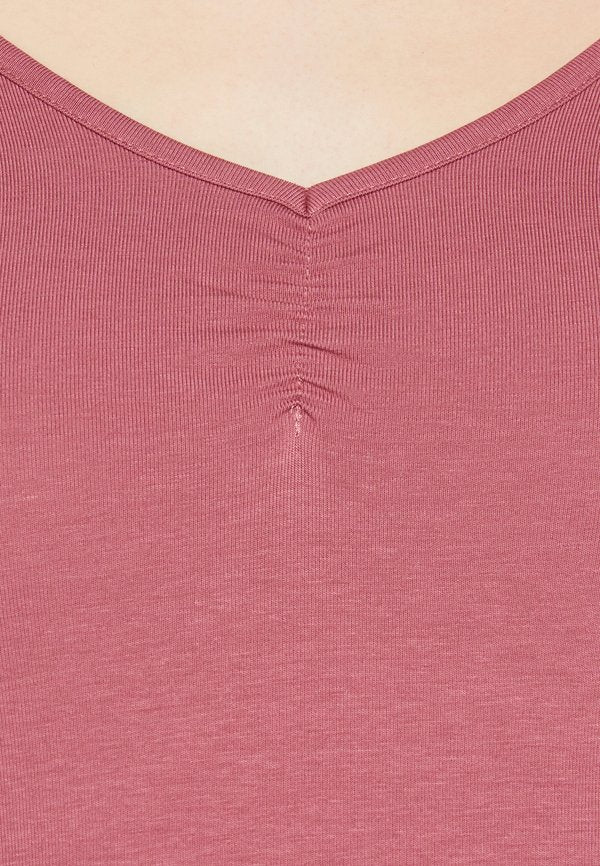Cotton On LOLA ROUCHED FRONT LONG SLEEVE TOP