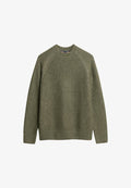 Superdry & Co CHUNKY RAGLAN - Jumper - beetle green