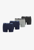 Puma MEN EVERYDAY 4 PACK  - Boxer briefs - navy grau schwarz