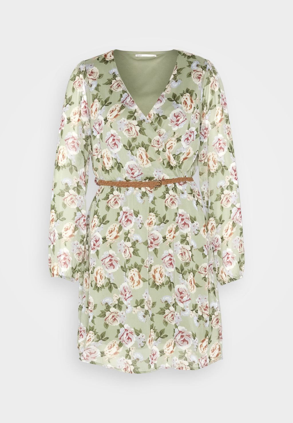 ONLY ONLMEDINA WRAP BELTED DRESS