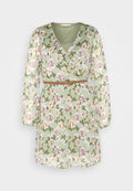 ONLY ONLMEDINA WRAP BELTED DRESS
