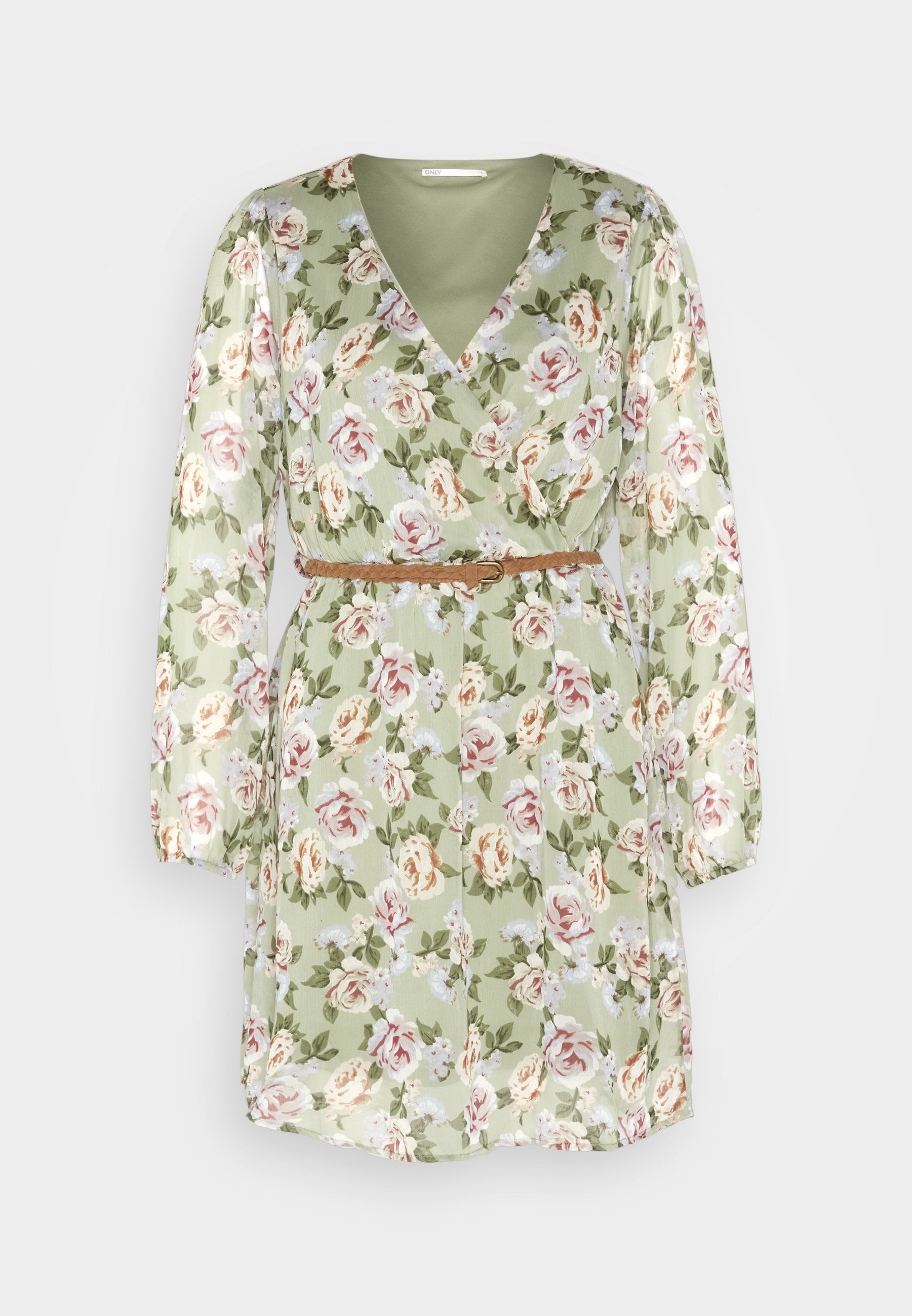 ONLY ONLMEDINA WRAP BELTED DRESS