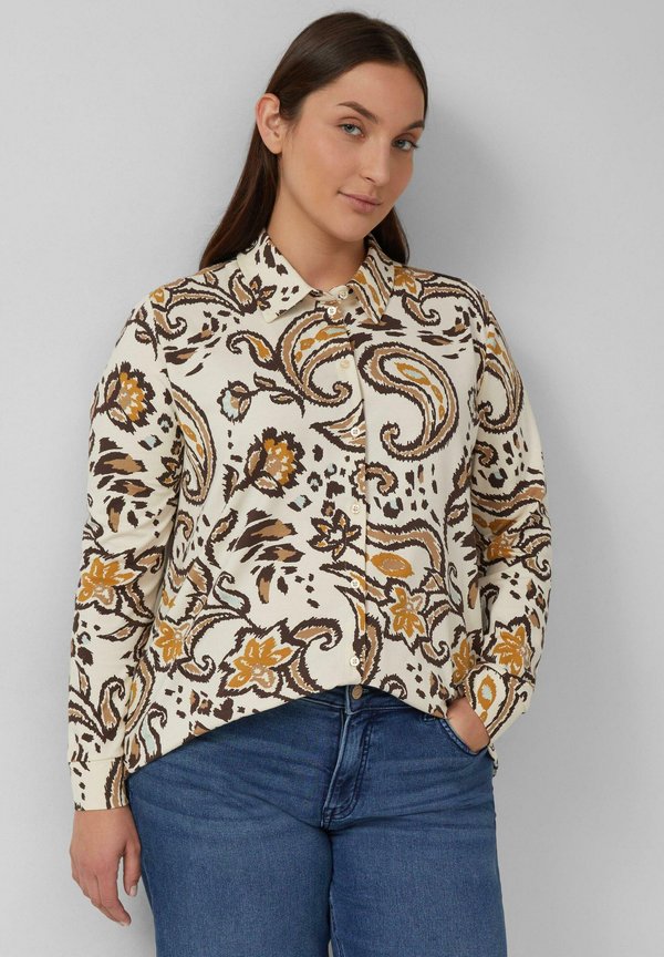 s.Oliver Button-down blouse - creme