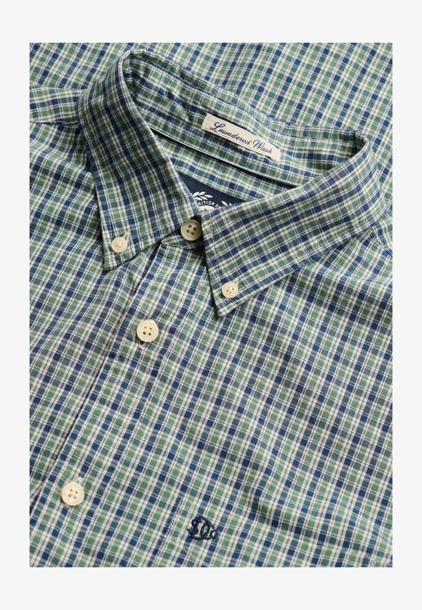 Superdry & Co SUPERDRY PREPPY POPLIN LONG SLEEVE SHIRT.. - Shirt - montauk green check