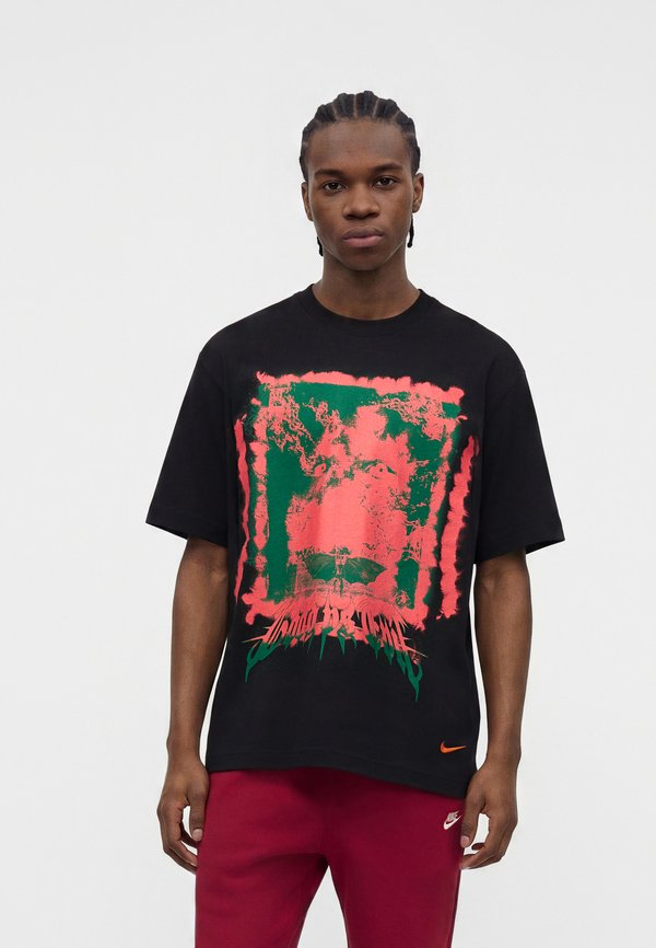 Nike Sportswear TEE GOOD VS EVIL - Print T-shirt - black