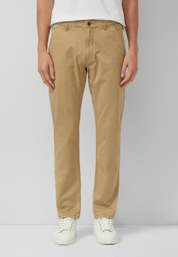 s.Oliver HOSE DENVER - Trousers - sandfarben