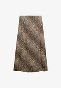 Superdry & Co Maxi skirt - diagonal leopard