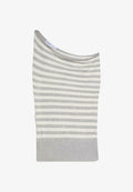 Bershka DRAPED STRIPED TOP - Top - beige
