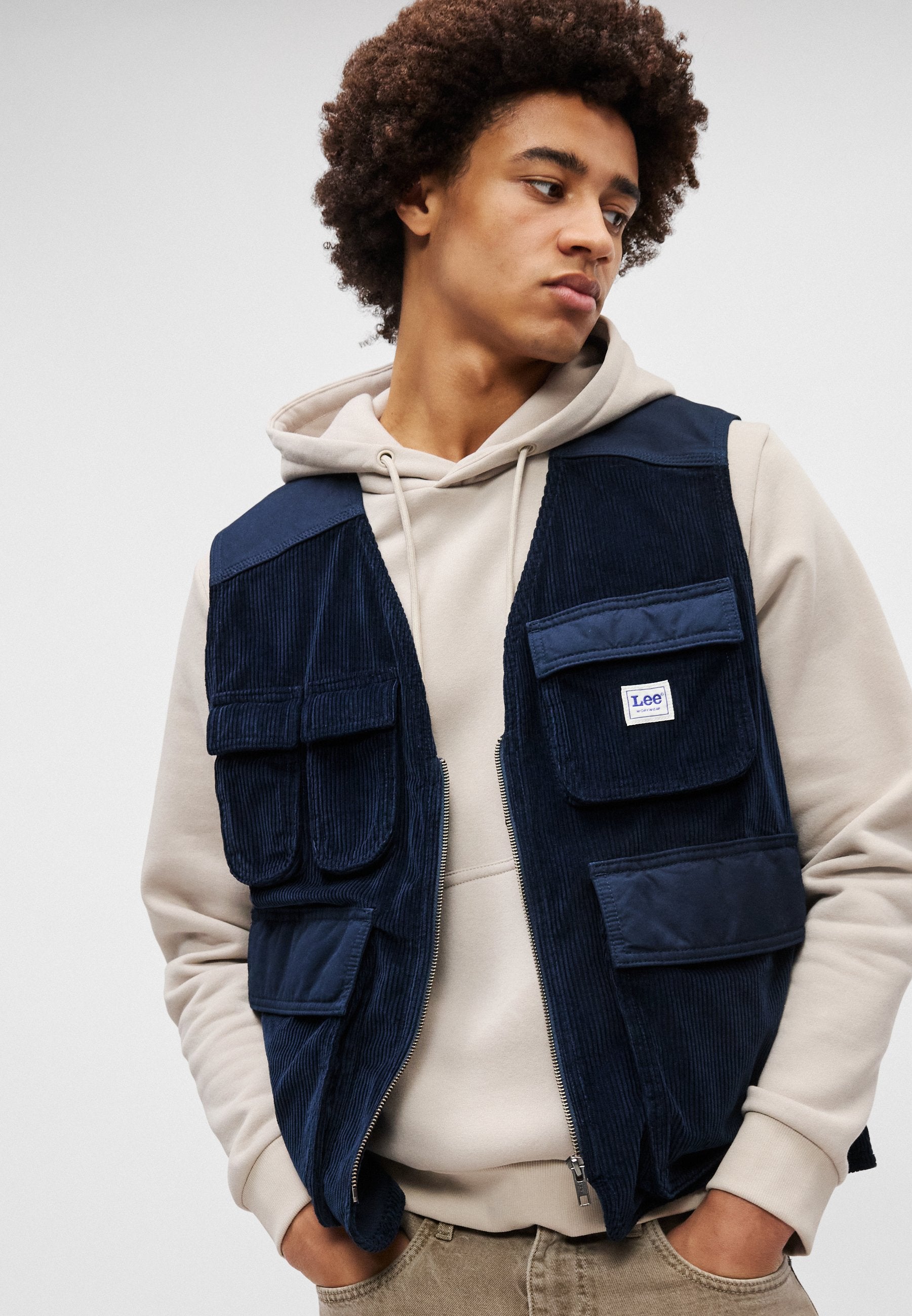 Lee MIXED MEDIA VEST