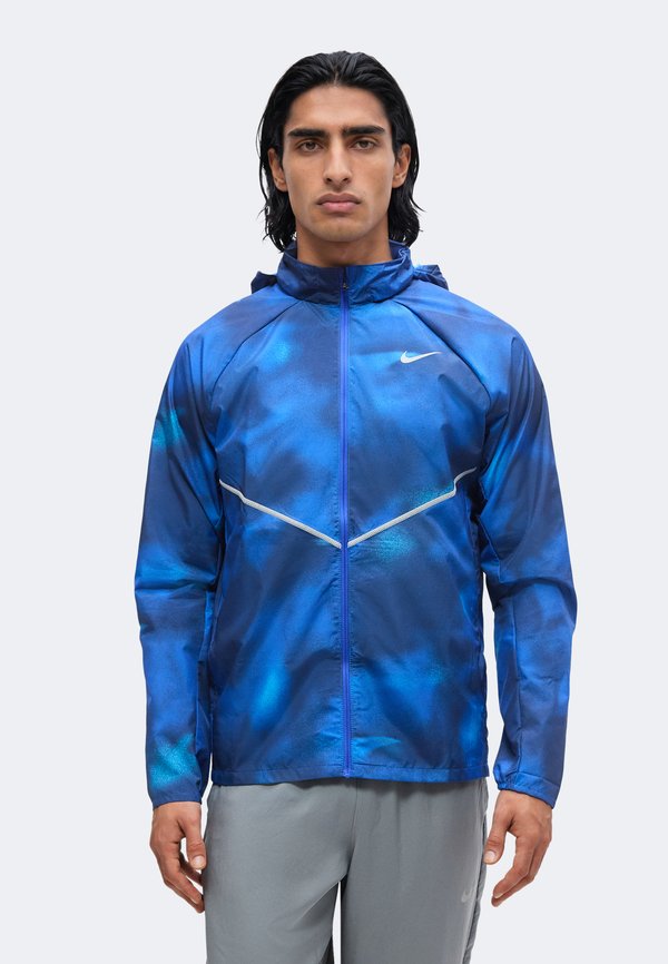 Nike Performance MILER - Windbreaker - midnight navy/hyper royal