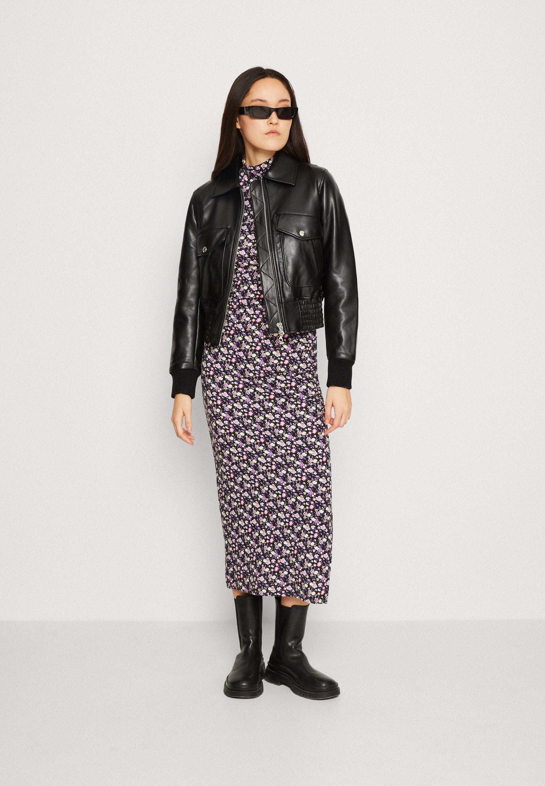Pieces PCNALA HIGH NECK DRESS