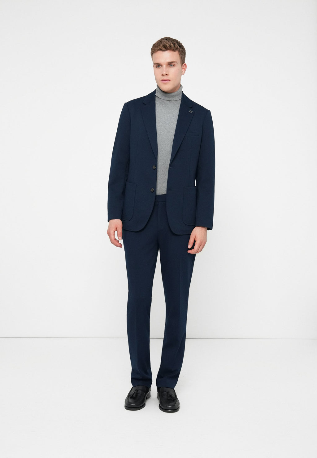 PERFORMANCE SMART CASUAL STRAIGHT LEG TROUSERS Media 2