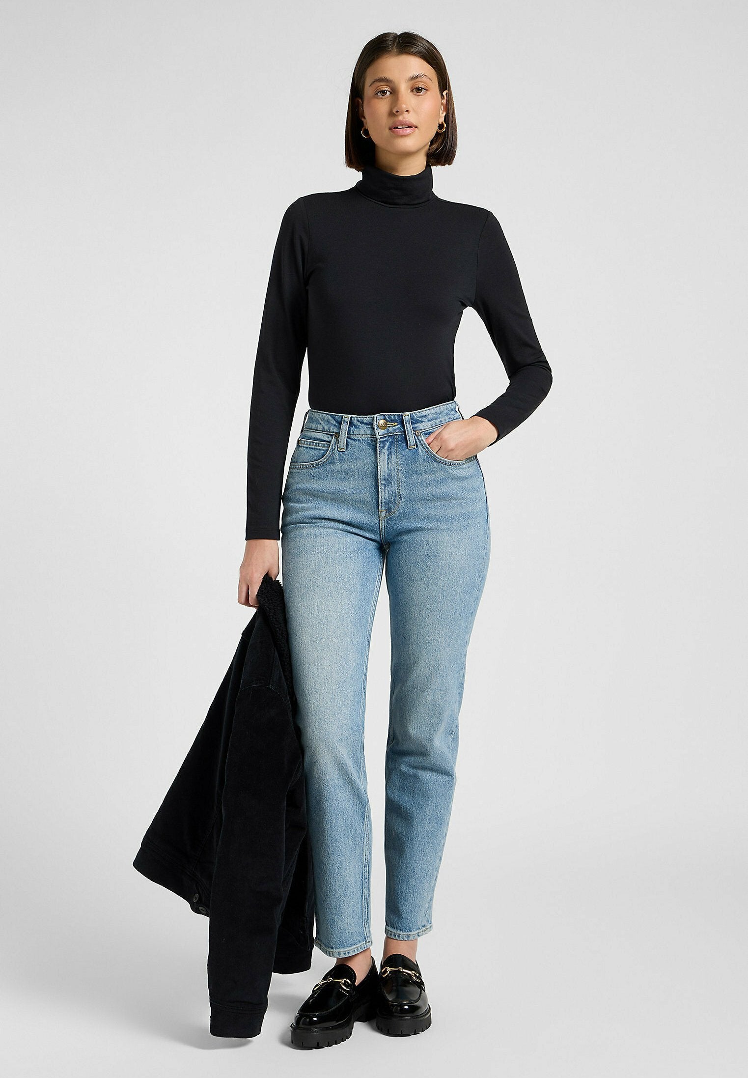 Lee LONG SLEEVE LS_TURTLE_NECK FOR WOMENS - SLIM FIT