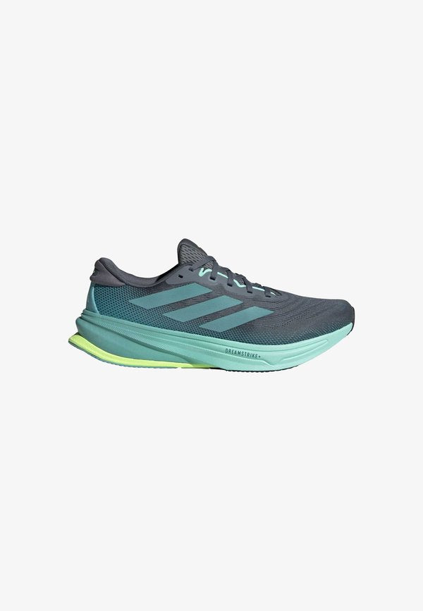 adidas Performance SUPERNOVA RISE 2 - Road running shoes - blue   mint ton   hires yellow