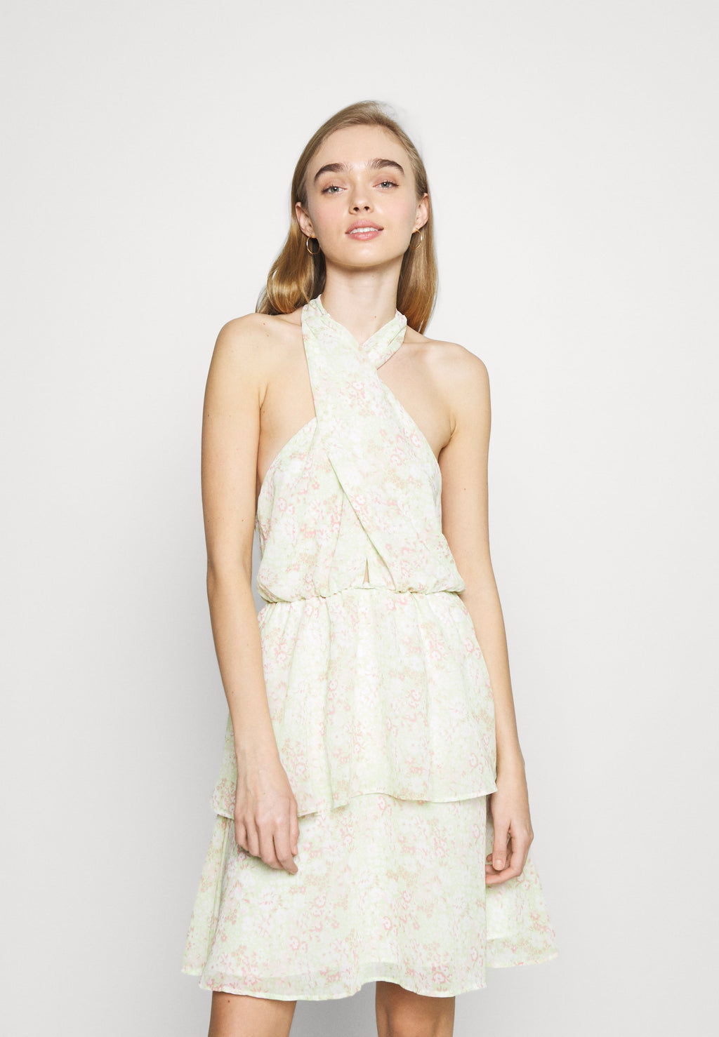 Gina Tricot EXCLUSIVE MALVA HALTERNECK DRESS