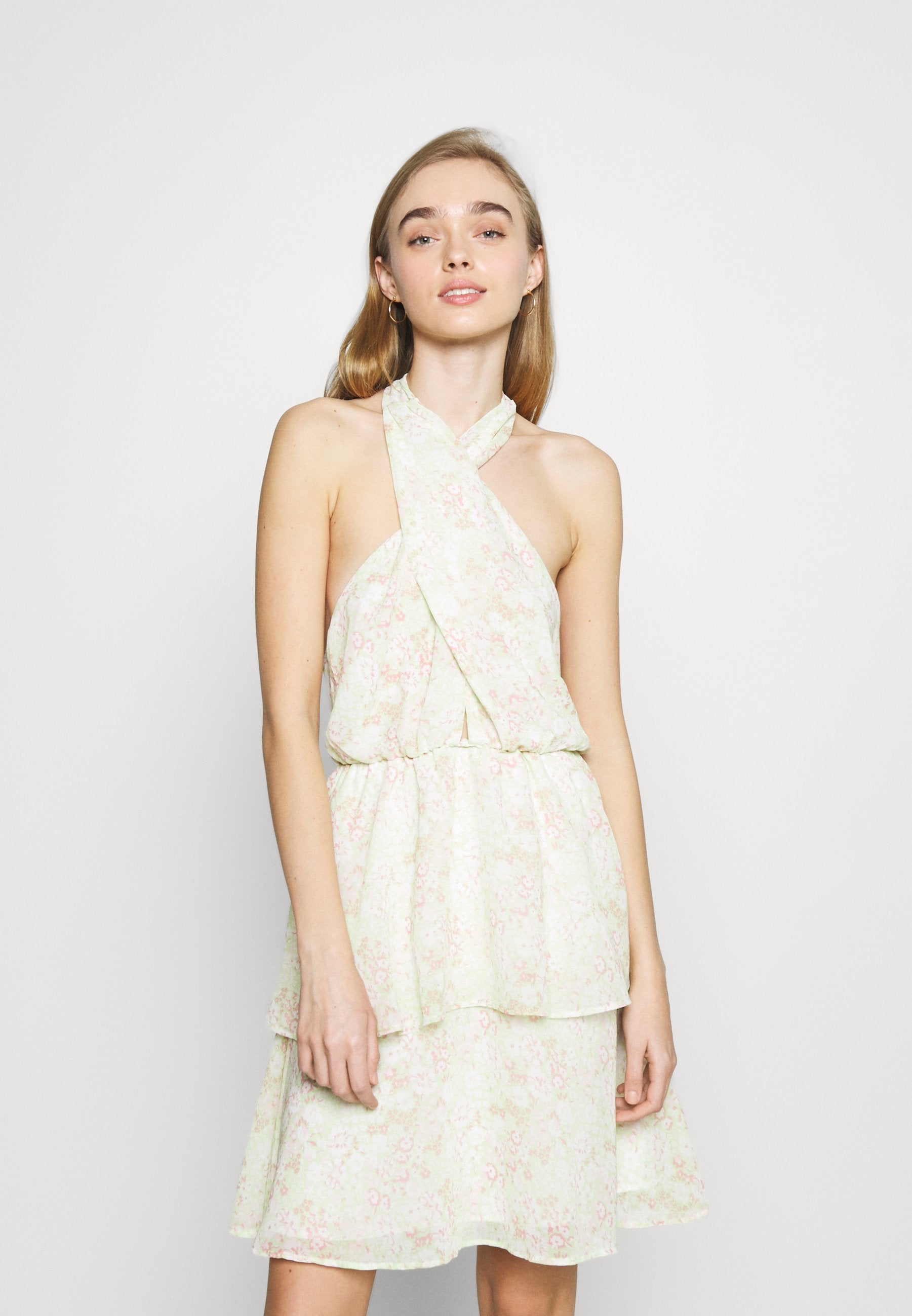 Gina Tricot EXCLUSIVE MALVA HALTERNECK DRESS