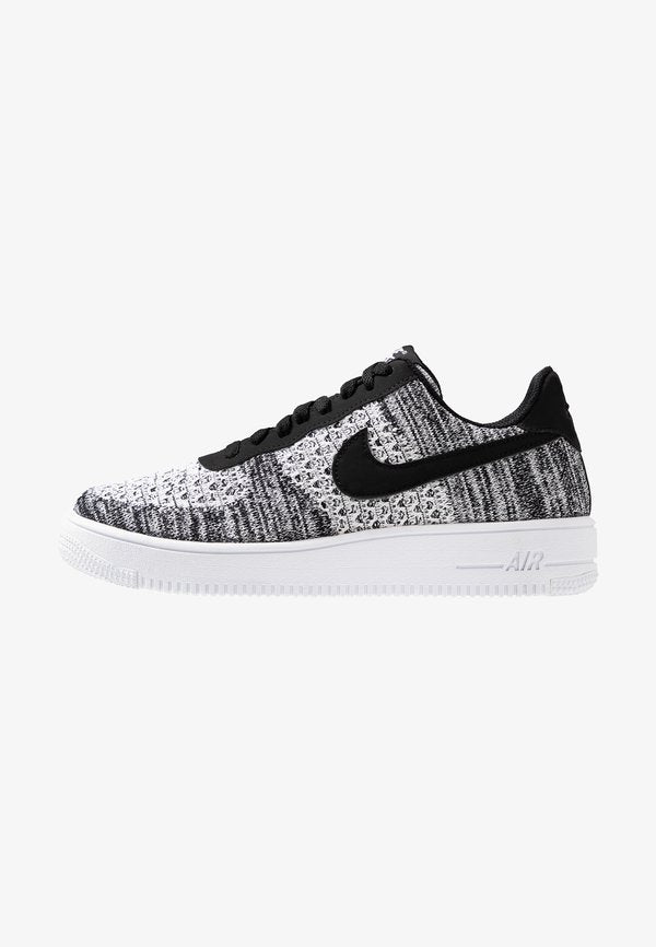 Nike Sportswear AIR FORCE 1 FLYKNIT 2.0 - Trainers - black/pure platinum/white