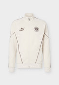 Puma FC ST. PAULI KING ANTHEM JACKET - Club wear - alpine snow/dark chocolate