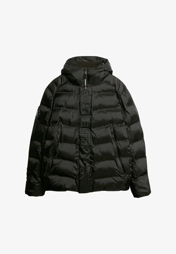 Superdry & Co GRAPHIC PUFFER  - Winter jacket - black