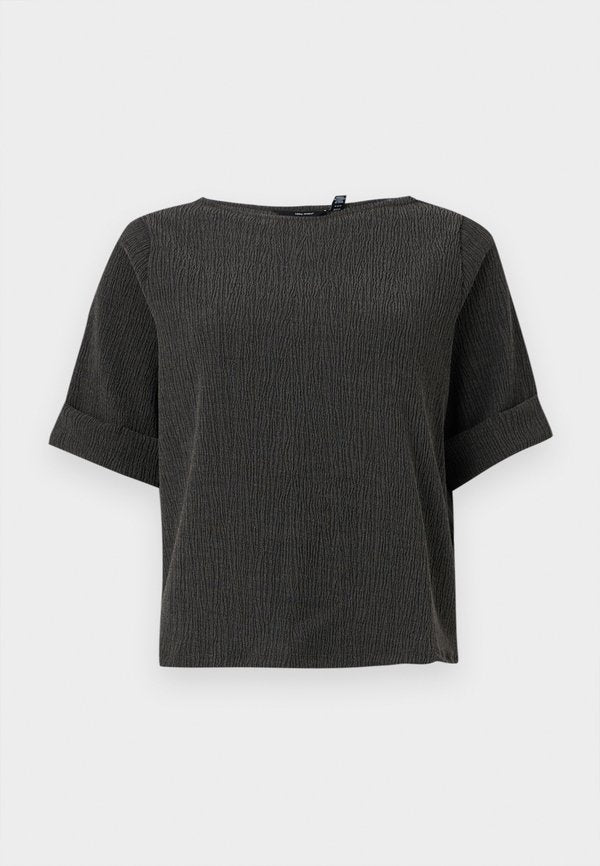 Vero Moda VMLUNA - Basic T-shirt - asphalt