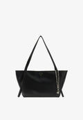 Guess DEVON 3 COMPARTMENT TOTE - Handbag - black