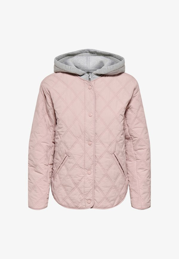 ONLY Quilted ONLRISSO Quilted - Light jacket - adobe rose