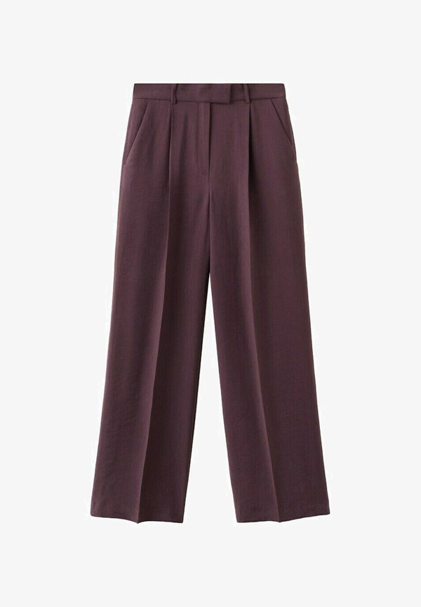 Mango Suit trousers - purple