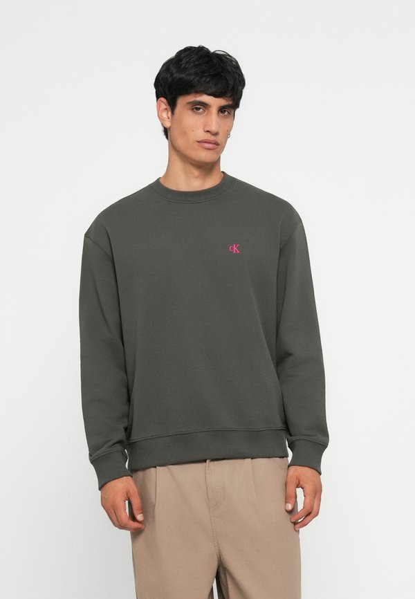 Calvin Klein Jeans MONOGRAM - Sweatshirt - beluga