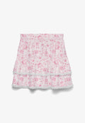 Vero Moda VMBLISS High waist Short - A-line skirt - snow white