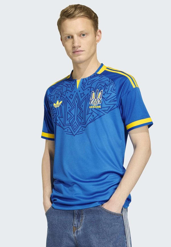 adidas Performance UKRAINE 26 AWAY - National team wear - glow blue
