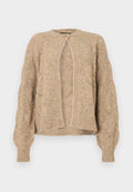 Vero Moda VMSHELL Knit - Cardigan - silver-coloured mink