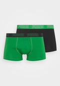 Puma BASIC 2 PACK - Trunks - amazon green
