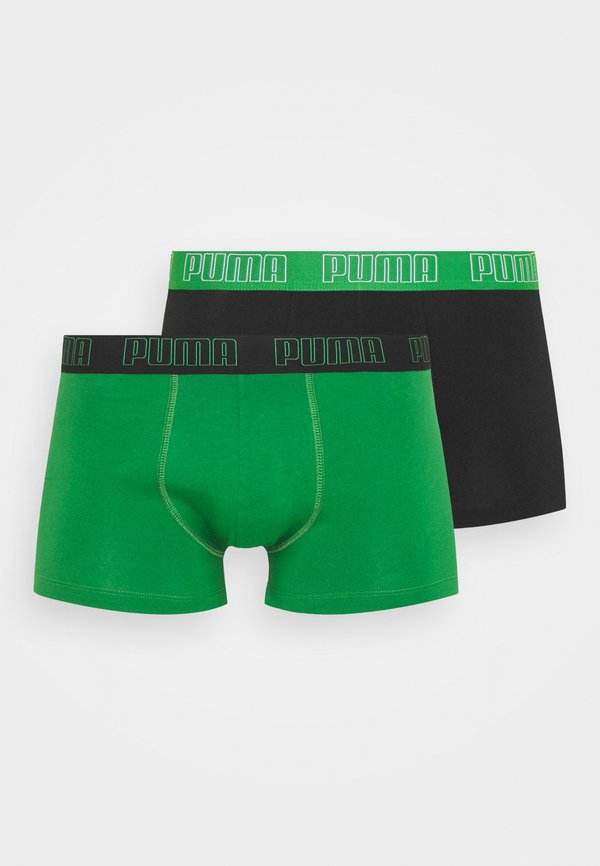 Puma BASIC 2 PACK - Trunks - amazon green
