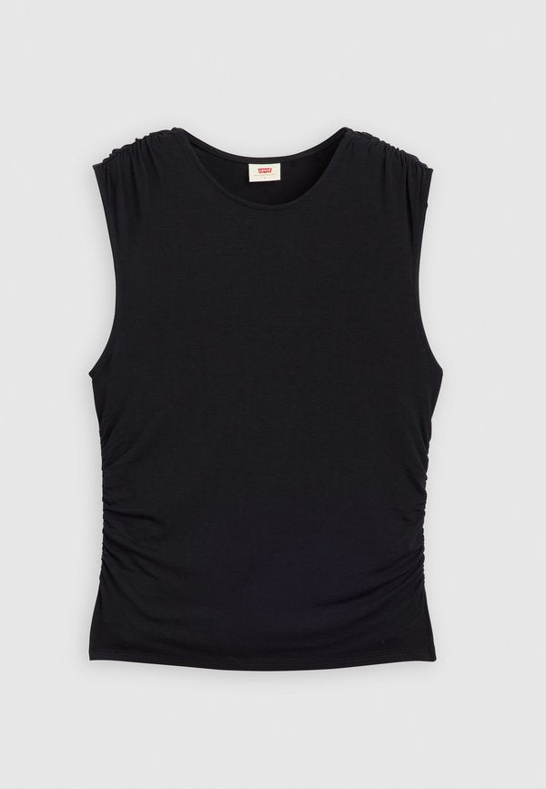 Levi's® CRYSTAL RUCHED - Top - anthracite night