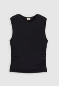 Levi's® CRYSTAL RUCHED - Top - anthracite night