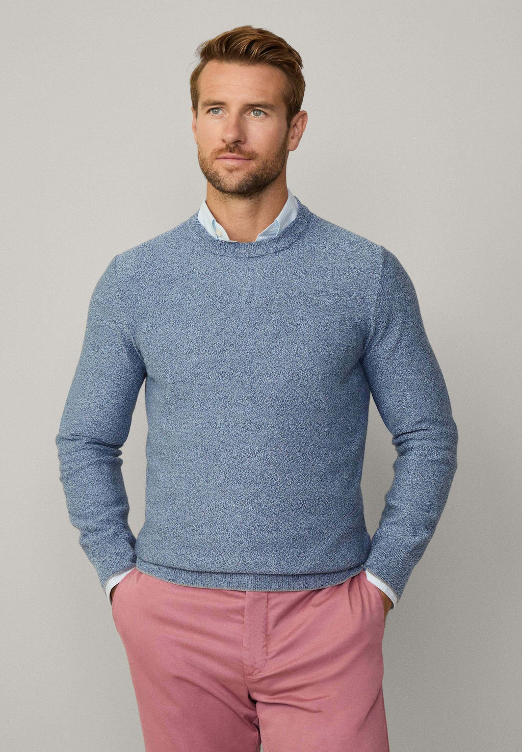 Hackett London MOULINE CREW